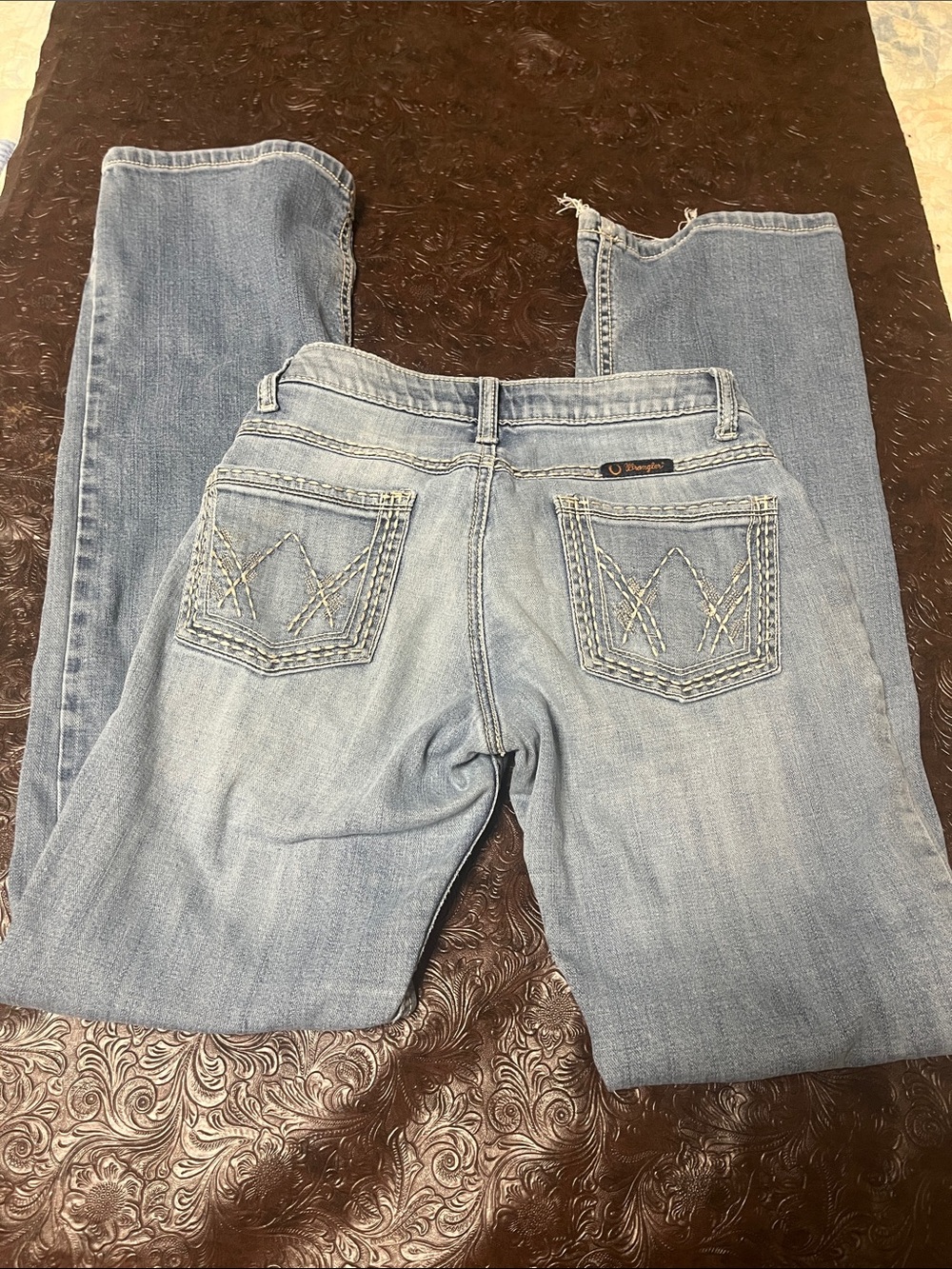 Wrangler Women's Light Wash Bootcut Jeans